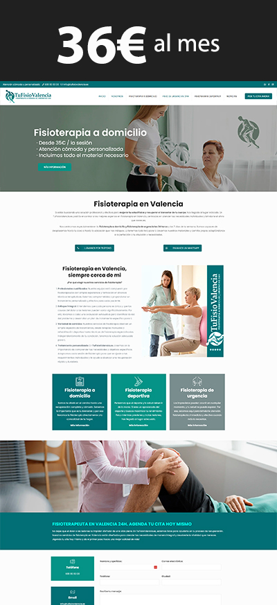 Tu Fisio Valencia - Alquiler Web